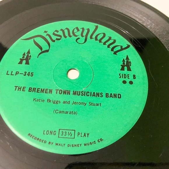 Vintage 1970 Disney Bremen Town Musicians  7 Inch Record and Book - Picture 13 of 15